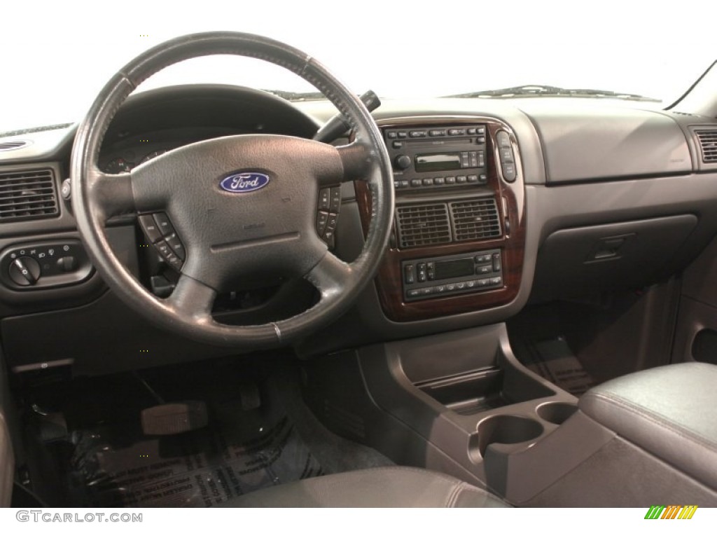 2004 Ford Explorer Limited 4x4 Graphite Dashboard Photo #66119763