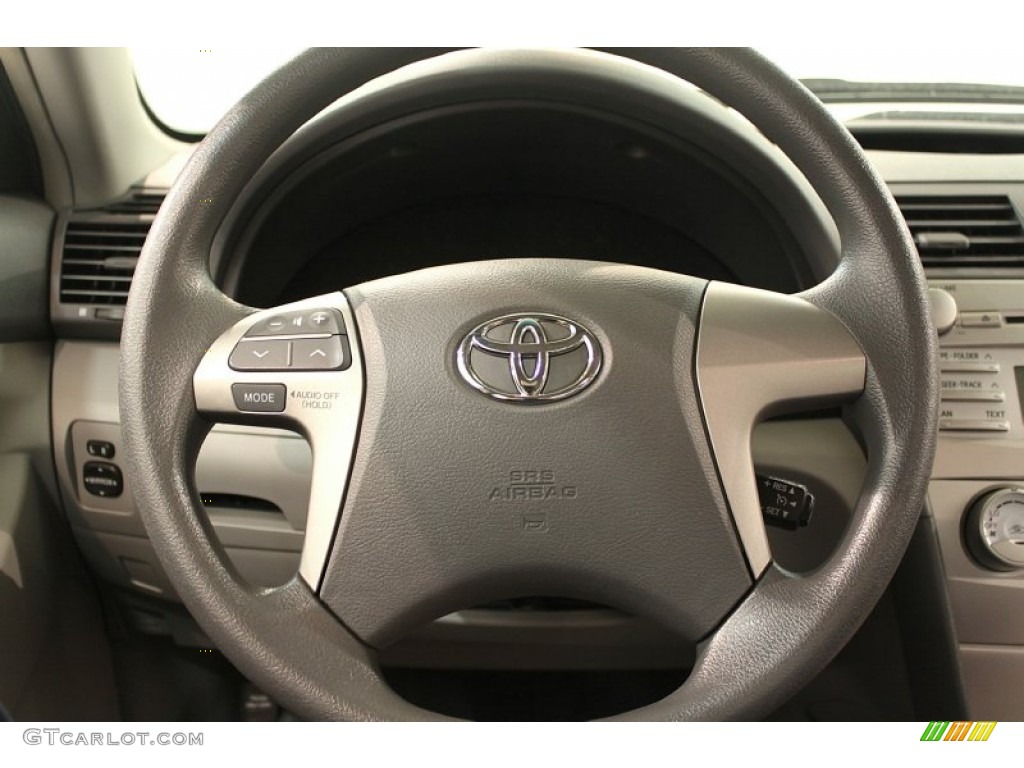 2010 Toyota Camry LE Ash Gray Steering Wheel Photo #66120066