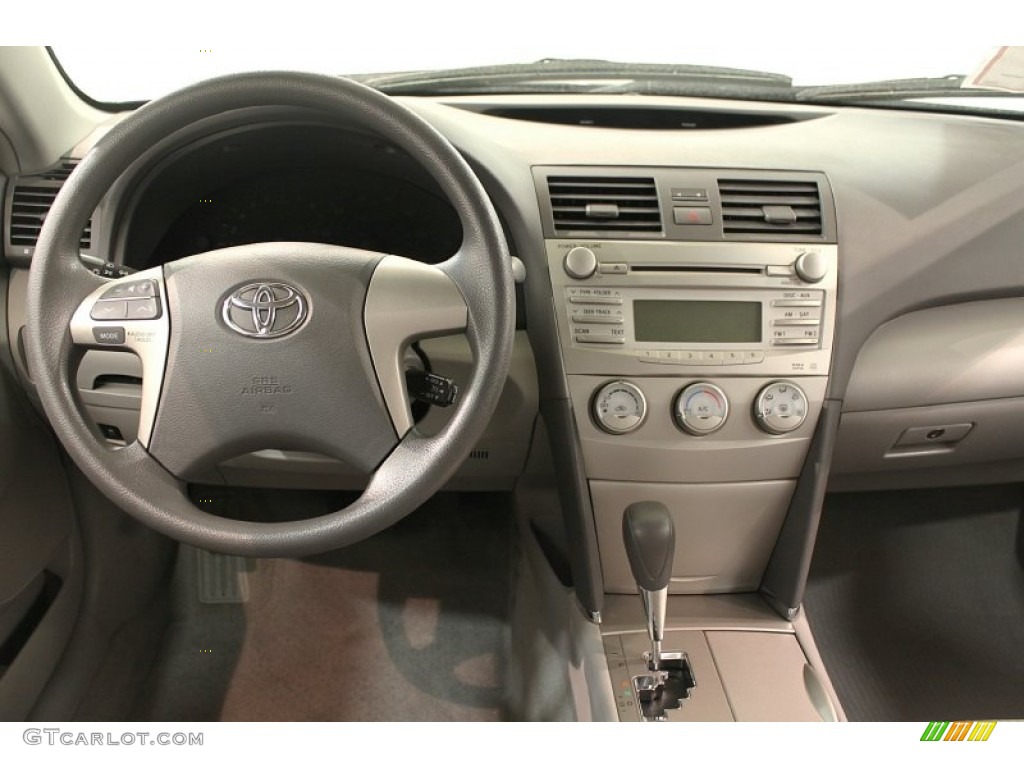 2010 Toyota Camry LE Ash Gray Dashboard Photo #66120099