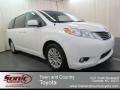 2011 Super White Toyota Sienna XLE  photo #1