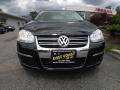 2009 Black Uni Volkswagen Jetta Wolfsburg Edition Sedan  photo #3