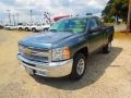 2012 Blue Granite Metallic Chevrolet Silverado 1500 LS Regular Cab  photo #2