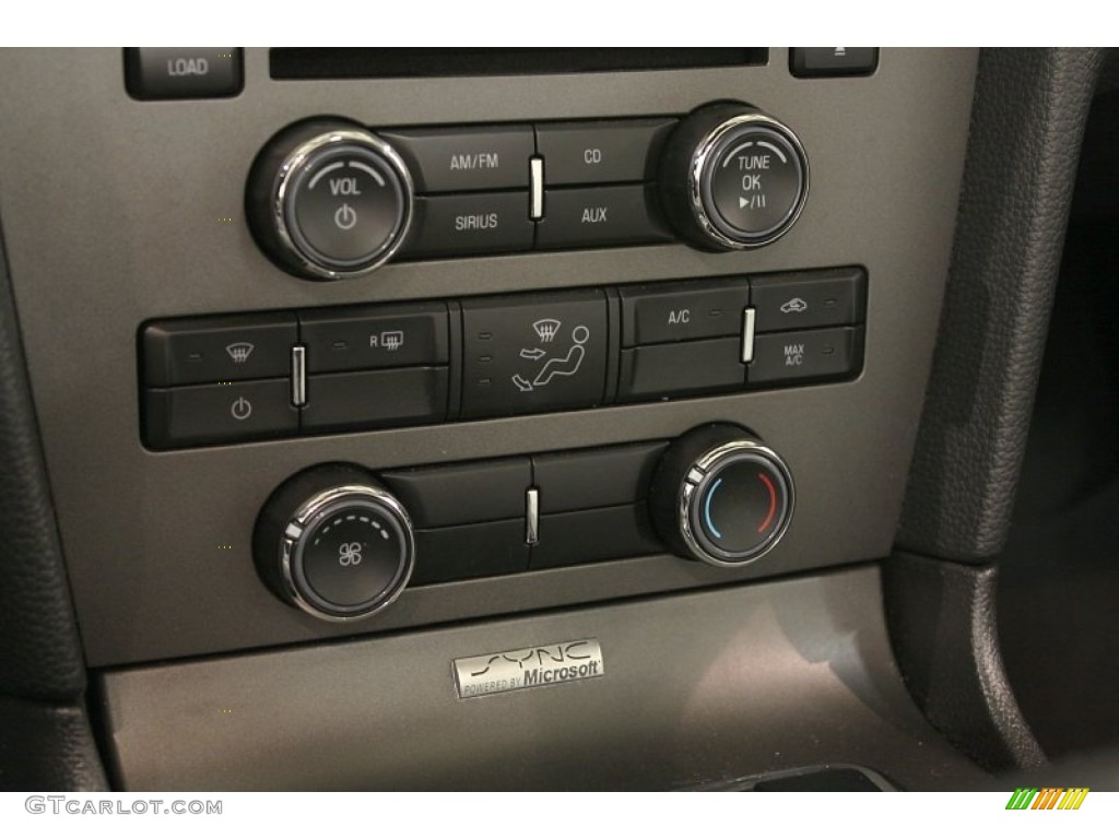 2012 Ford Mustang V6 Premium Convertible Controls Photo #66123671