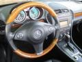 Black 2009 Mercedes-Benz SLK 300 Roadster Steering Wheel