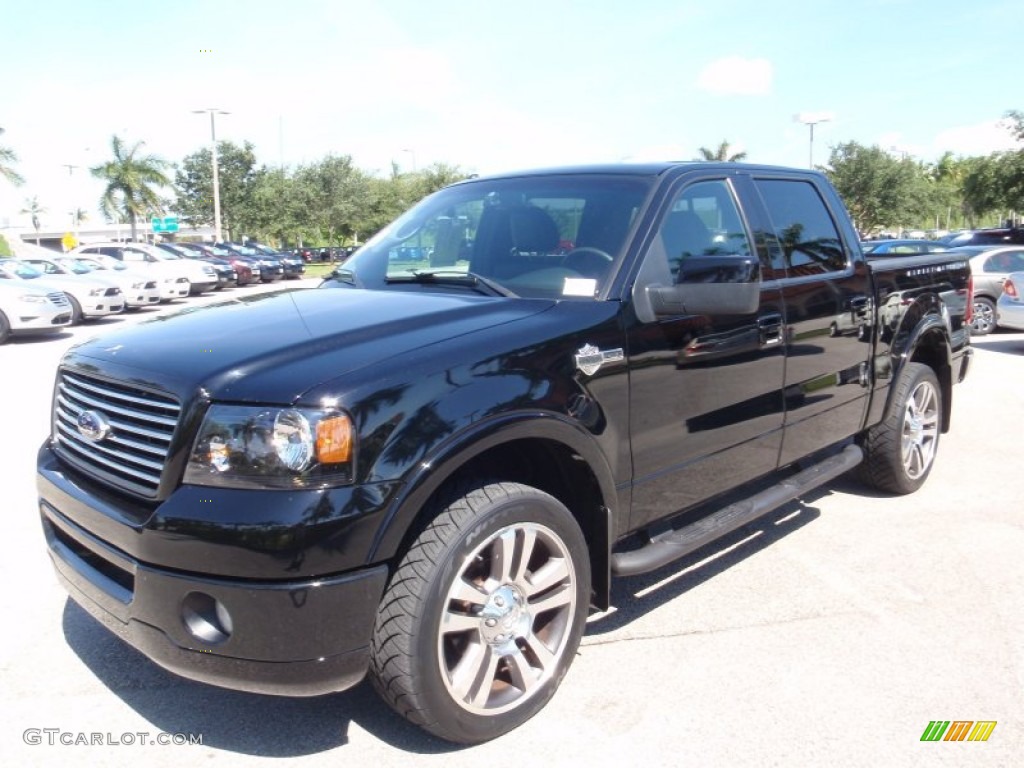 Black 2007 Ford F150 Harley-Davidson SuperCrew 4x4 Exterior Photo #66124673