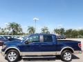 2010 Dark Blue Pearl Metallic Ford F150 Lariat SuperCrew  photo #12