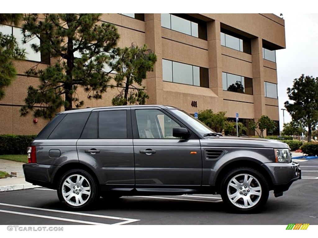 2006 Range Rover Sport HSE - Bonatti Grey Metallic / Ivory photo #5