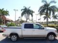 White Platinum Metallic Tri Coat - F150 Lariat SuperCrew Photo No. 5