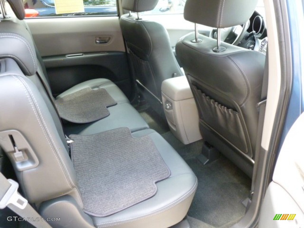 Slate Gray Interior 2009 Subaru Tribeca Limited 7 Passenger Photo #66125711