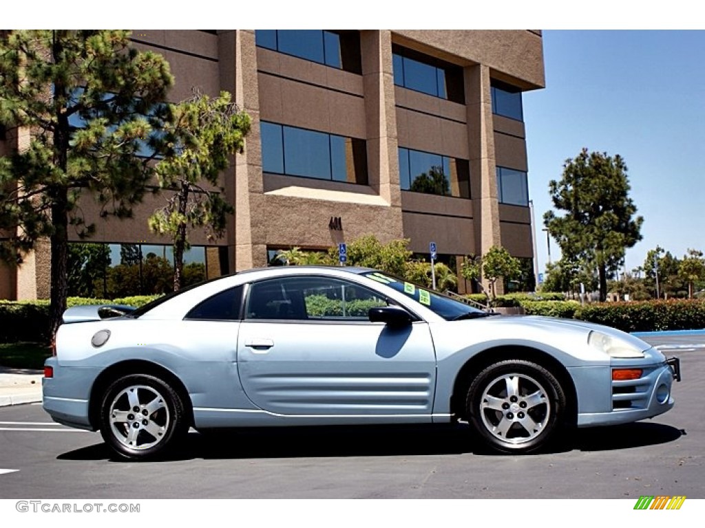 Steel Blue Pearl 2003 Mitsubishi Eclipse GS Coupe Exterior Photo #66126221