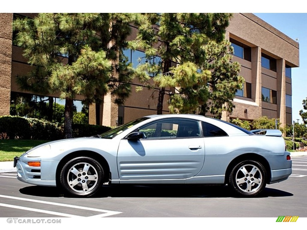 Steel Blue Pearl 2003 Mitsubishi Eclipse GS Coupe Exterior Photo #66126263