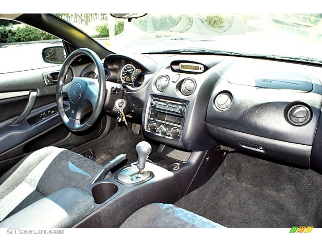 2003 Eclipse GS Coupe - Steel Blue Pearl / Midnight photo #13