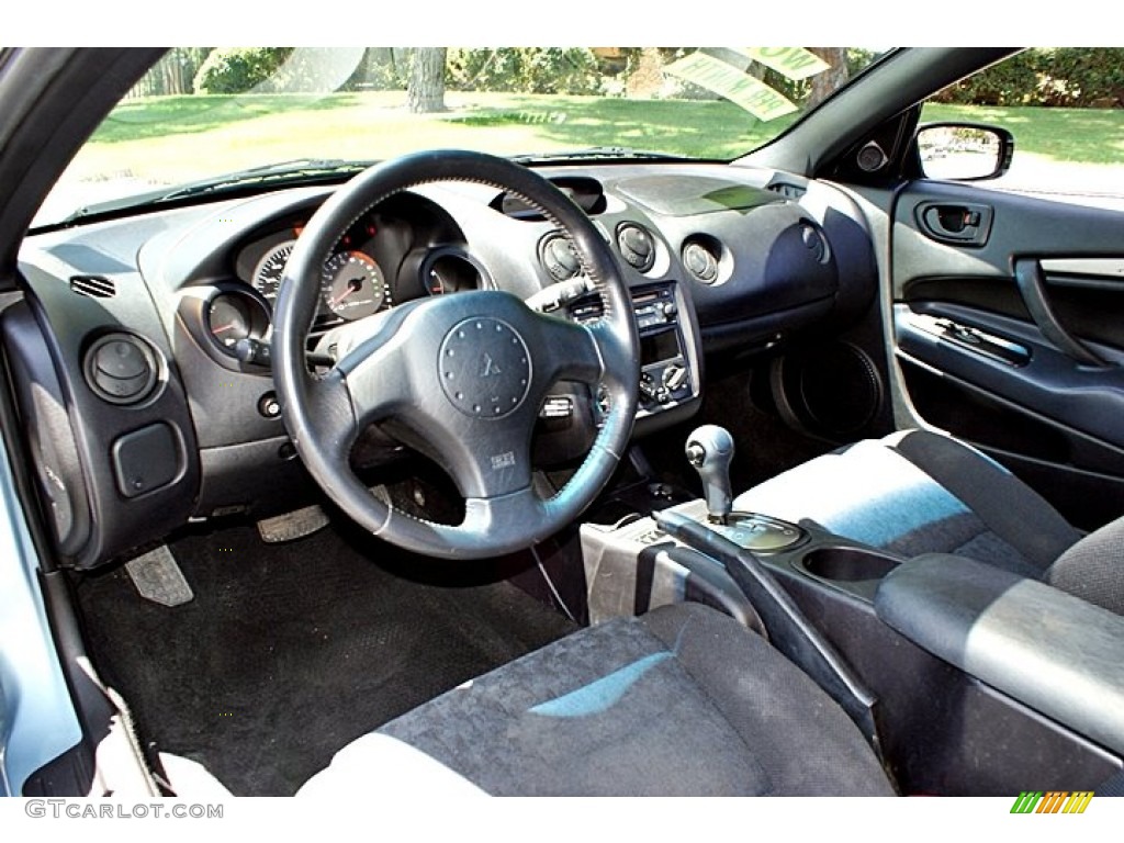 Midnight Interior 2003 Mitsubishi Eclipse GS Coupe Photo #66126353