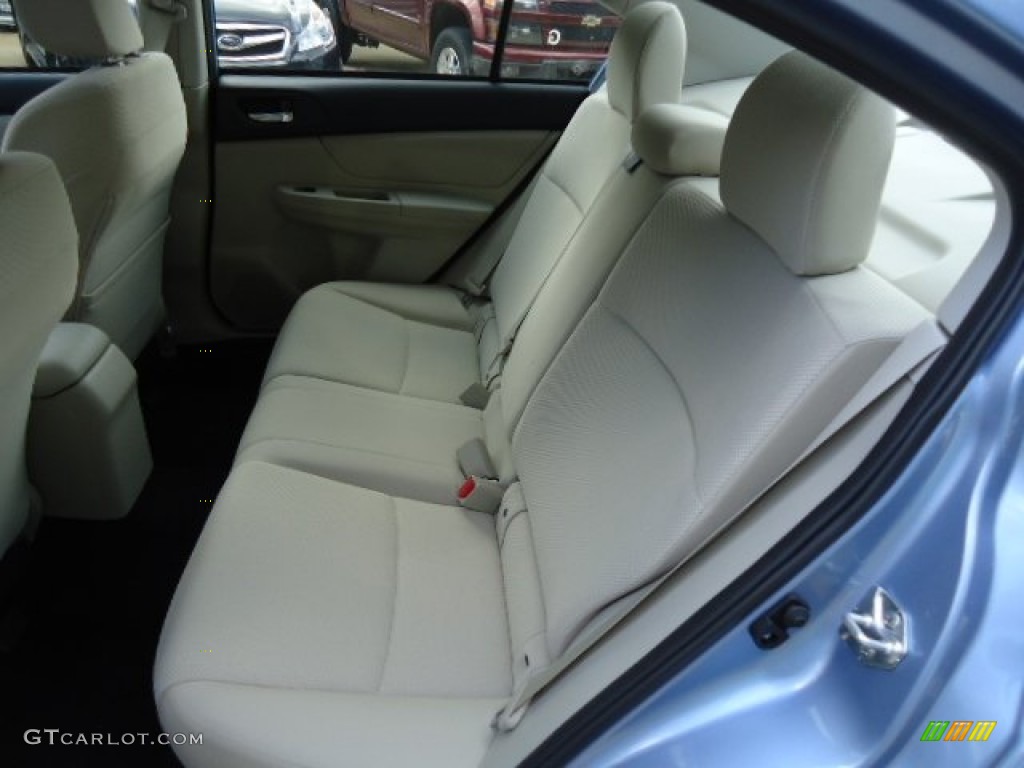 2012 Impreza 2.0i Premium 4 Door - Sky Blue Metallic / Ivory photo #9
