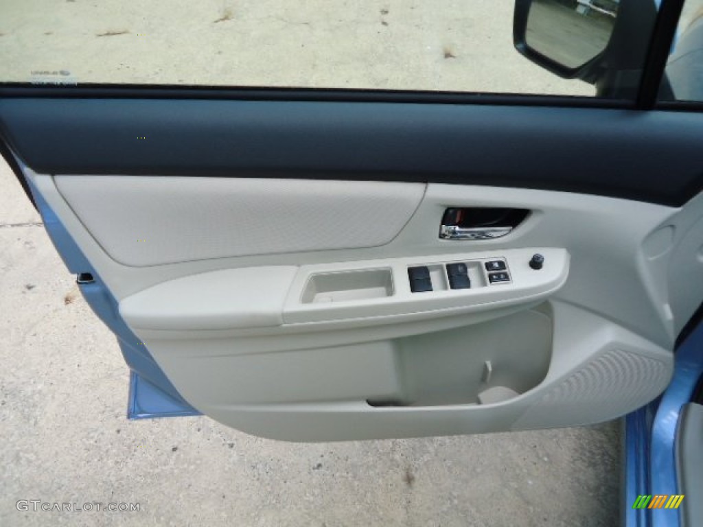 2012 Impreza 2.0i Premium 4 Door - Sky Blue Metallic / Ivory photo #11