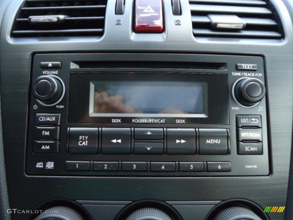 2012 Impreza 2.0i Premium 4 Door - Sky Blue Metallic / Ivory photo #14