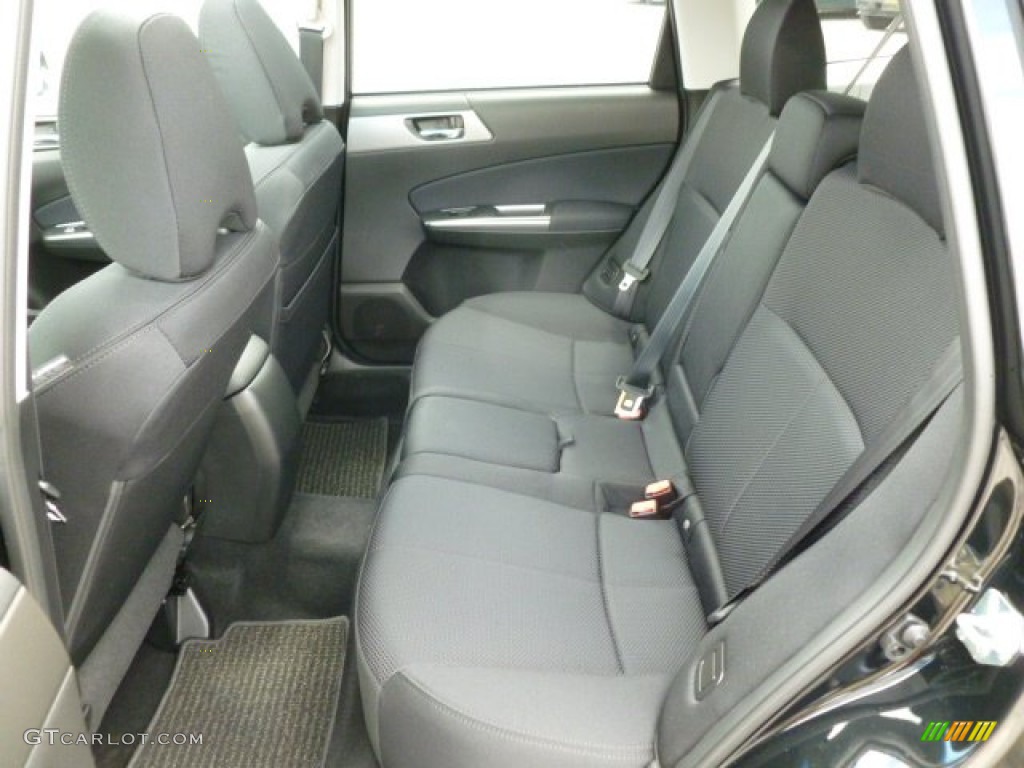 Black Interior 2012 Subaru Forester 2.5 X Premium Photo #66126932