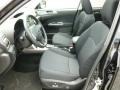 2012 Subaru Forester Black Interior Interior Photo