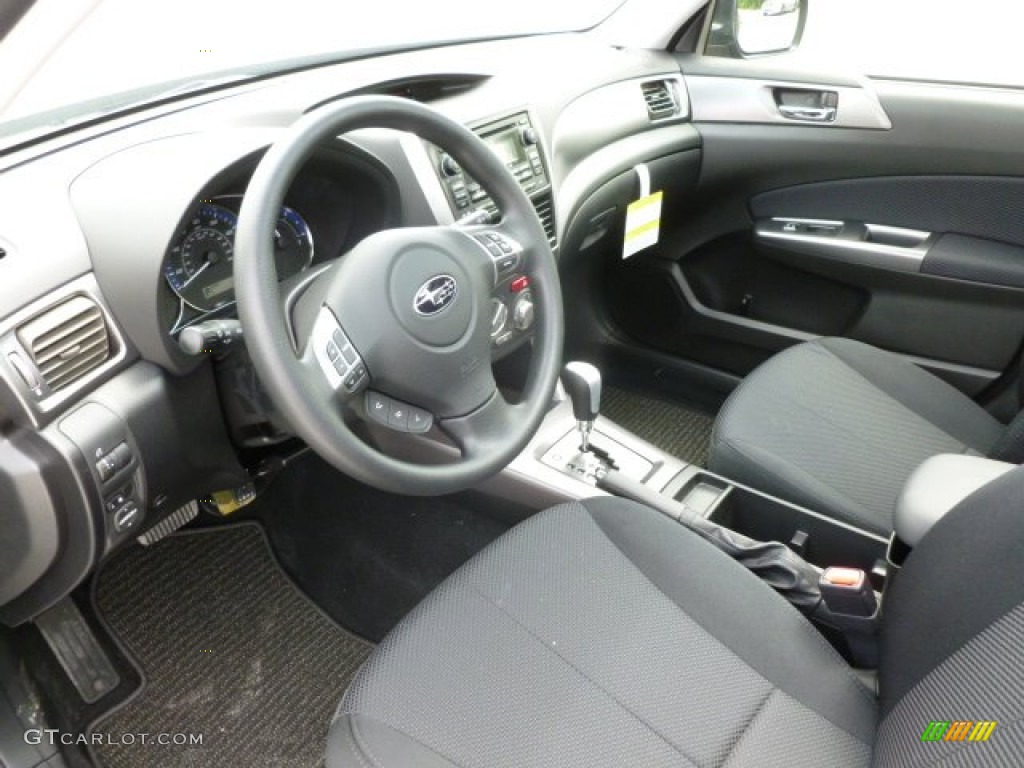 Black Interior 2012 Subaru Forester 2.5 X Premium Photo #66126959
