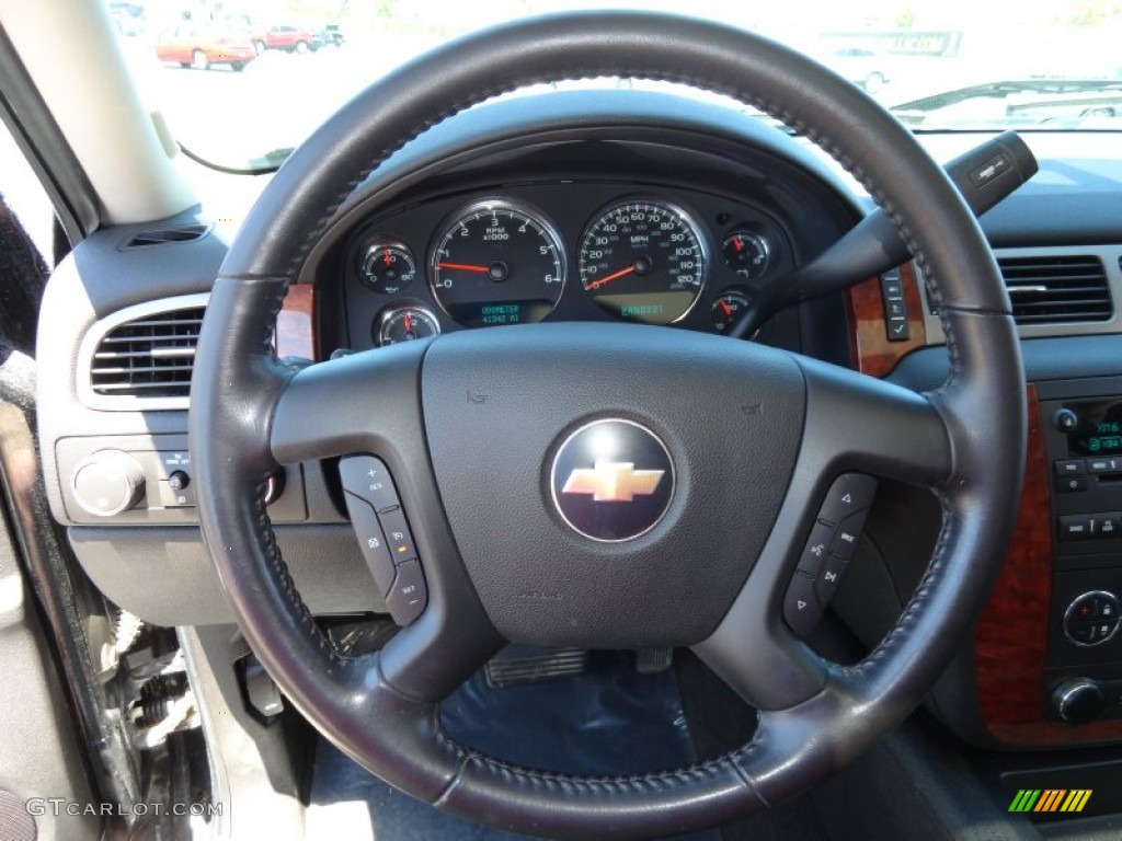 2008 Silverado 1500 LTZ Extended Cab 4x4 - Black / Ebony photo #19