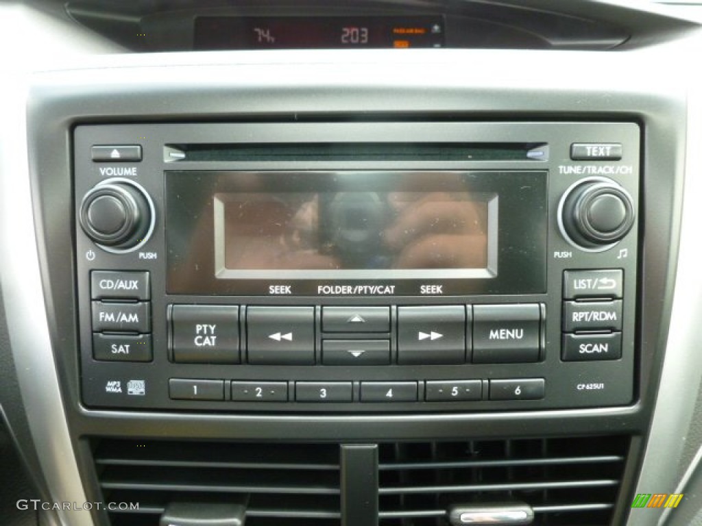 2012 Subaru Forester 2.5 X Premium Audio System Photos