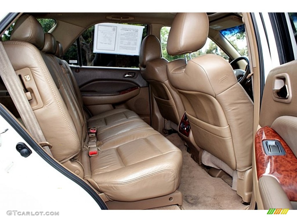 2004 Acura MDX Standard MDX Model Rear Seat Photo #66127145