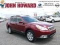 2012 Ruby Red Pearl Subaru Outback 2.5i Premium  photo #1