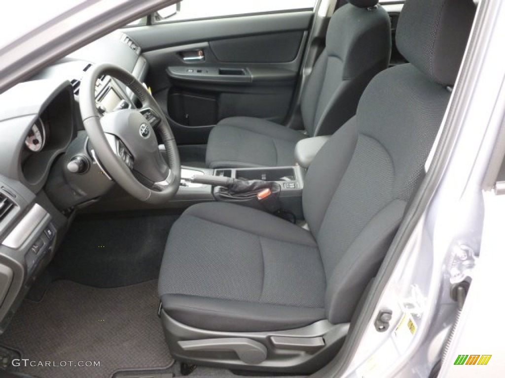 2012 Impreza 2.0i Premium 5 Door - Ice Silver Metallic / Black photo #15