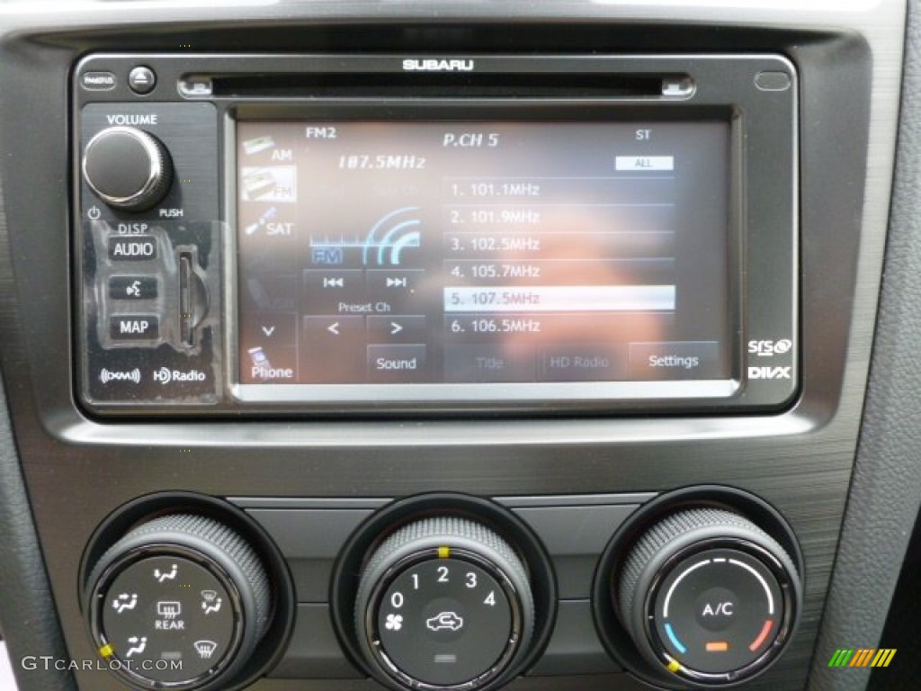 2012 Subaru Impreza 2.0i Premium 5 Door Controls Photo #66128051