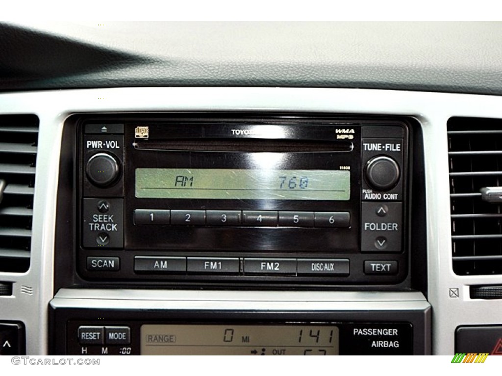 2006 Toyota 4Runner SR5 Audio System Photos