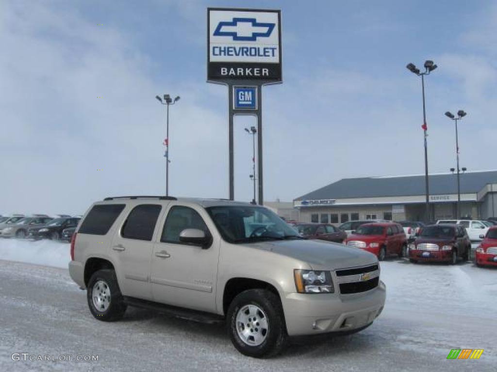 2007 Tahoe LT 4x4 - Gold Mist Metallic / Light Cashmere/Ebony photo #1