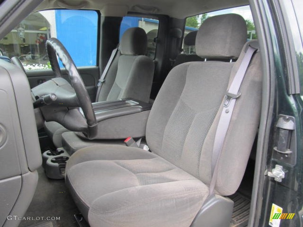 2006 Silverado 1500 Z71 Extended Cab 4x4 - Dark Green Metallic / Dark Charcoal photo #9