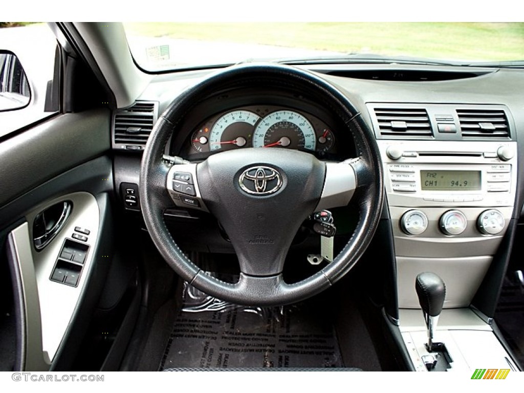 2011 Toyota Camry SE Dark Charcoal Steering Wheel Photo #66129620