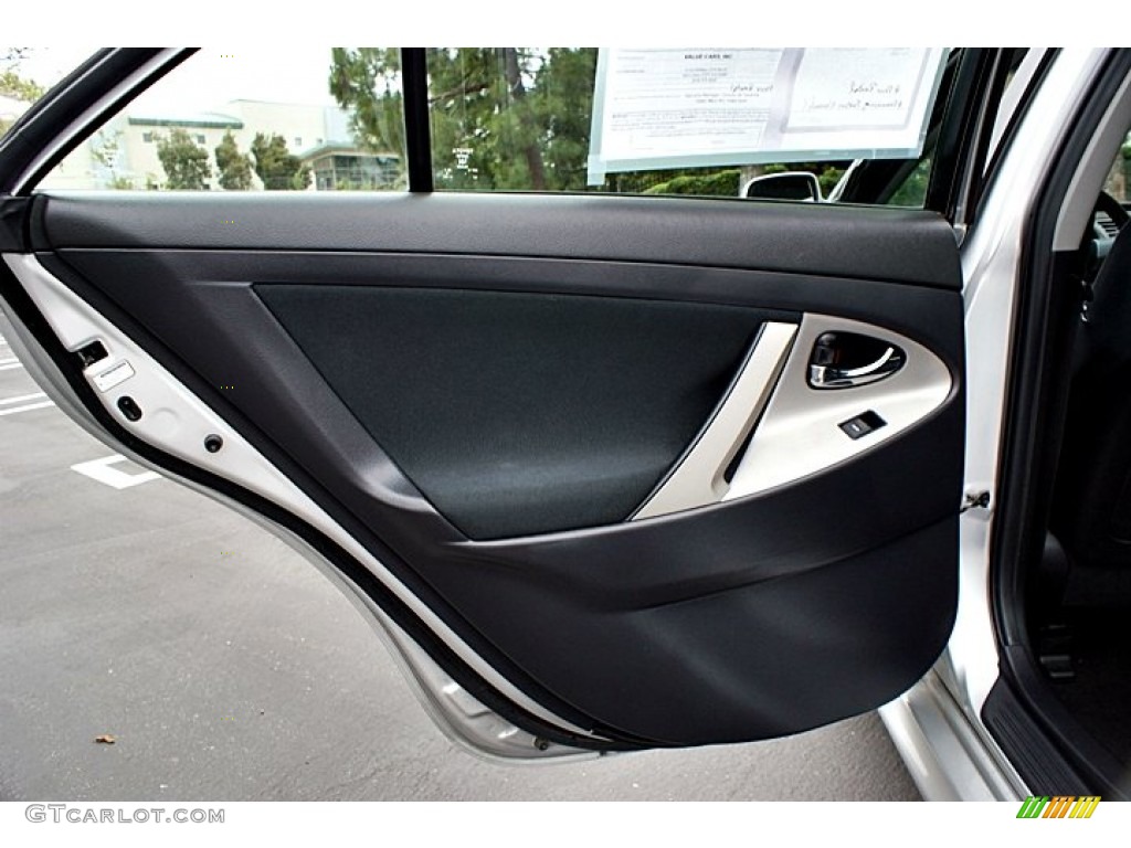 2011 Toyota Camry SE Dark Charcoal Door Panel Photo #66129770