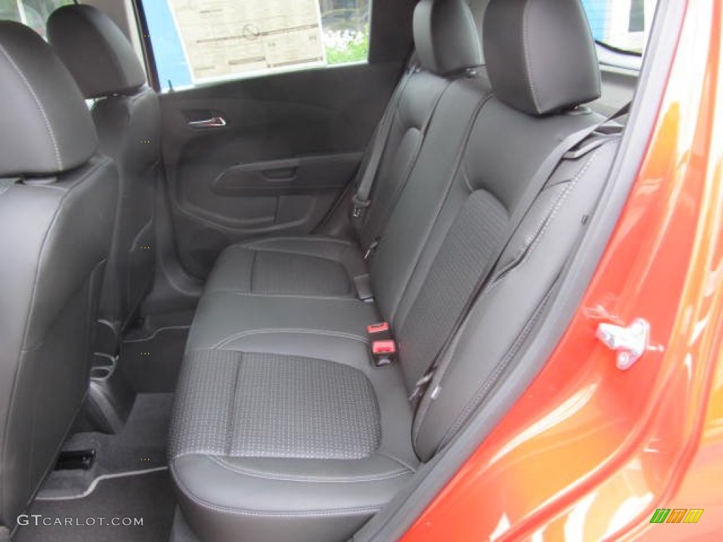 2012 Chevrolet Sonic LTZ Hatch Rear Seat Photo #66129995