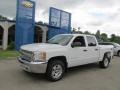 2012 Summit White Chevrolet Silverado 1500 LT Crew Cab 4x4  photo #1