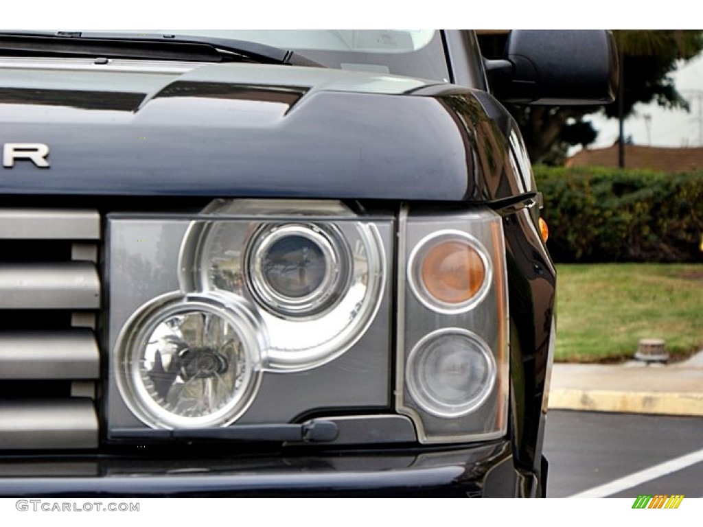 2003 Range Rover HSE - Java Black Metallic / Sand/Jet Black photo #4
