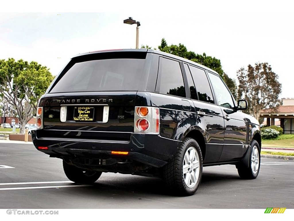 2003 Range Rover HSE - Java Black Metallic / Sand/Jet Black photo #6