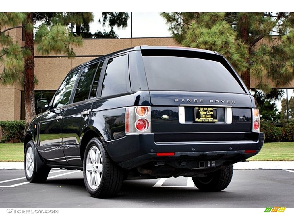 2003 Range Rover HSE - Java Black Metallic / Sand/Jet Black photo #9