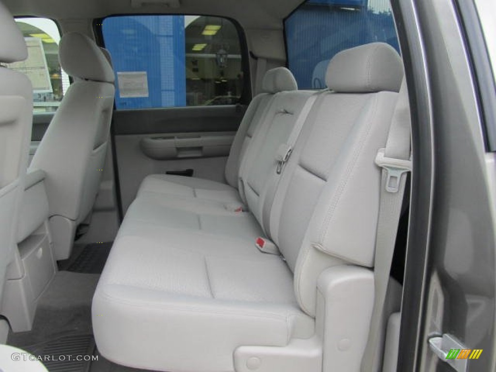 2012 Silverado 1500 LT Crew Cab 4x4 - Graystone Metallic / Light Titanium/Dark Titanium photo #9