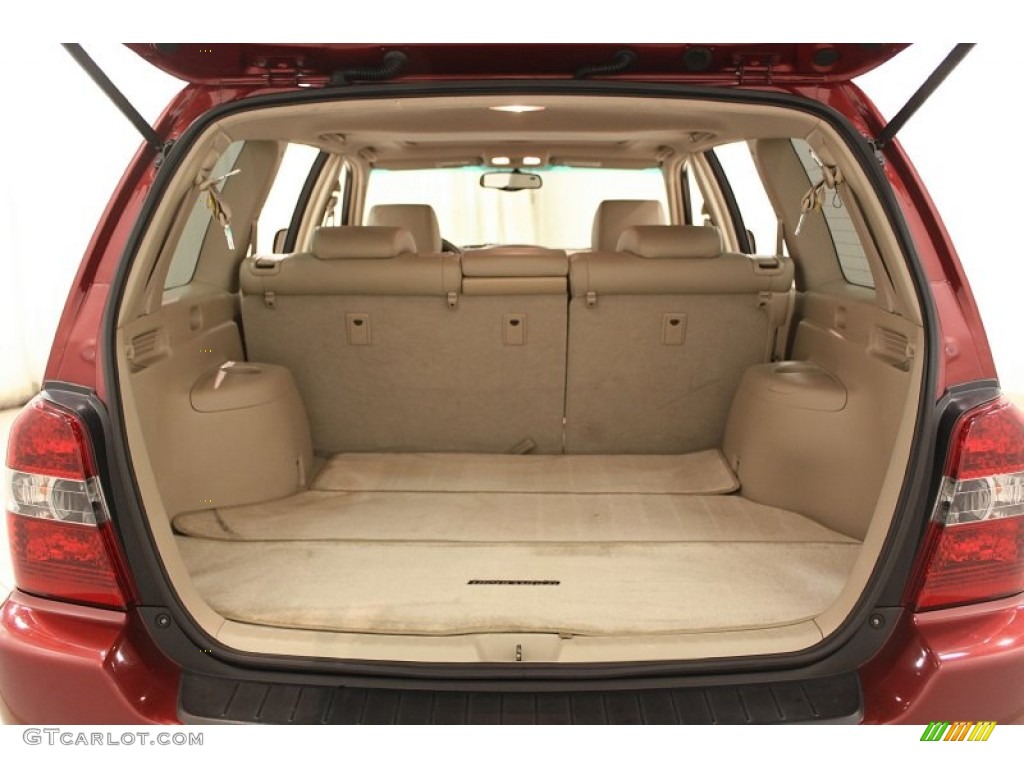 2004 Toyota Highlander Limited V6 4WD Trunk Photo #66130754