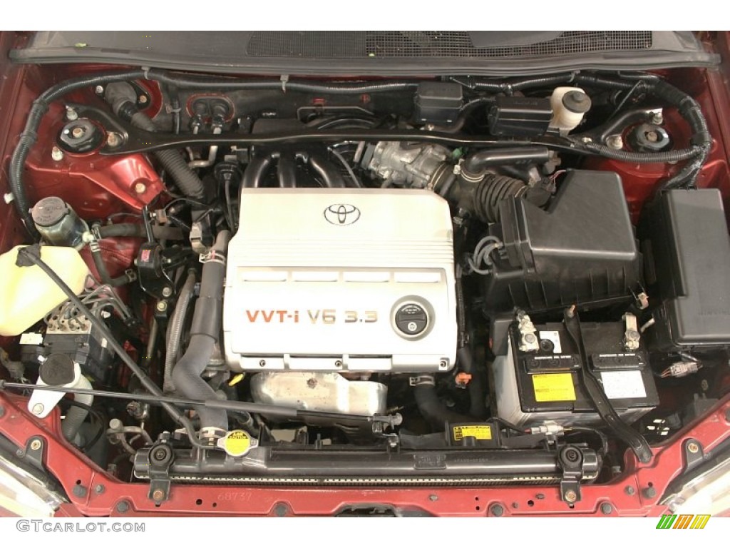2004 Toyota Highlander Limited V6 4WD 3.3 Liter DOHC 24-Valve VVT-i V6 Engine Photo #66130760