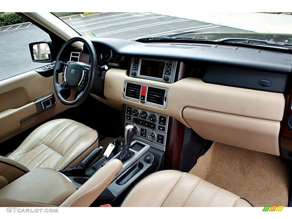 2003 Range Rover HSE - Java Black Metallic / Sand/Jet Black photo #14