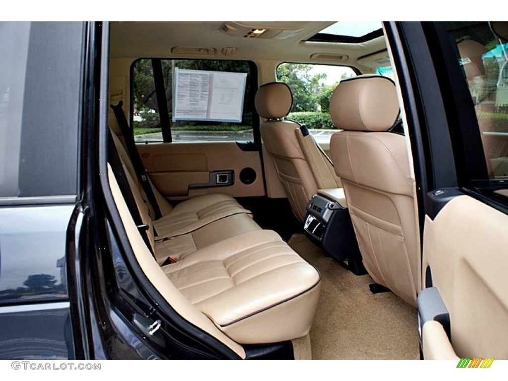2003 Range Rover HSE - Java Black Metallic / Sand/Jet Black photo #15