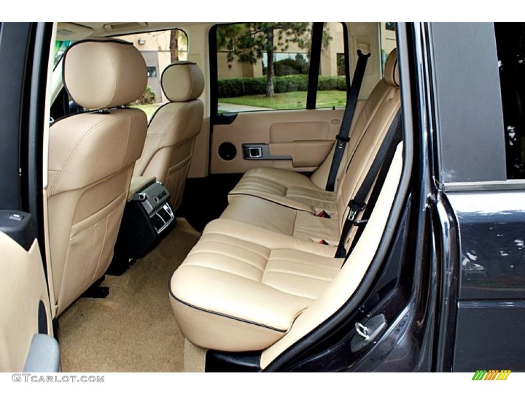 2003 Range Rover HSE - Java Black Metallic / Sand/Jet Black photo #19