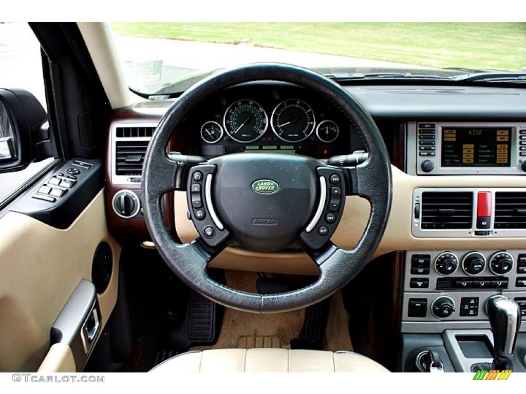 2003 Range Rover HSE - Java Black Metallic / Sand/Jet Black photo #23