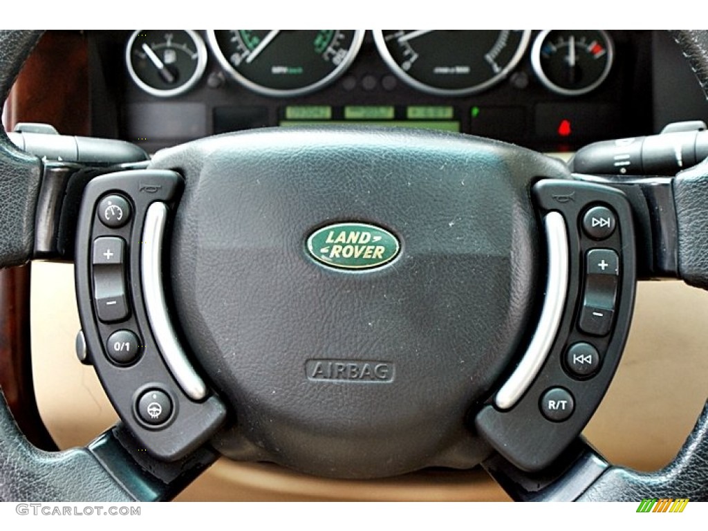 2003 Range Rover HSE - Java Black Metallic / Sand/Jet Black photo #24