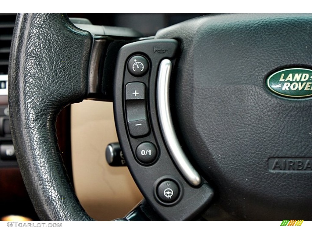 2003 Range Rover HSE - Java Black Metallic / Sand/Jet Black photo #31