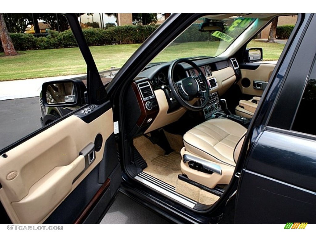 2003 Range Rover HSE - Java Black Metallic / Sand/Jet Black photo #45