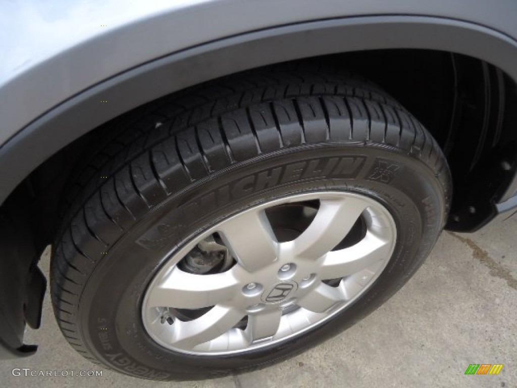 2009 CR-V EX-L 4WD - Glacier Blue Metallic / Gray photo #8